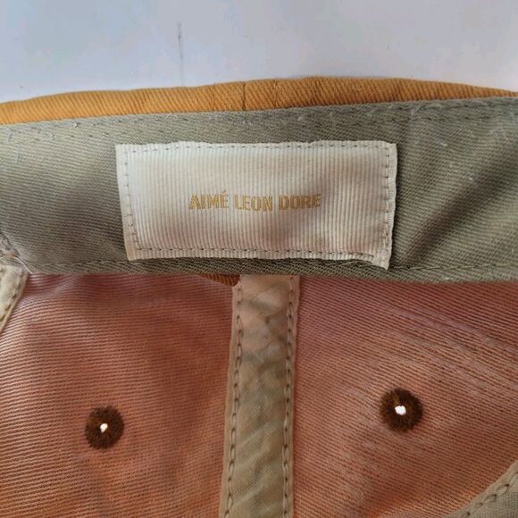 Aime Leon Dore Hat Orange Faded Adjustable Cap Uniform - Picture 6 of 7